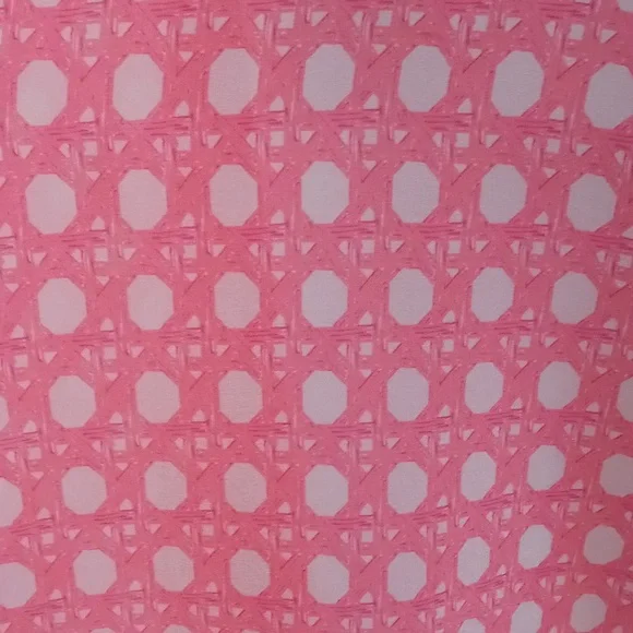 💖HTF Vineyard Vines💖 - Caning Print Silk Halter Dress - Picture 4 of 12